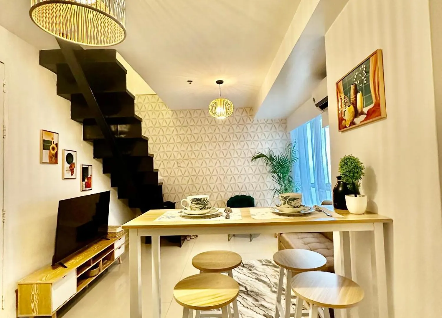 2Bedroom Loft Type Unit In Bgc By K Suites Taguig Filippine